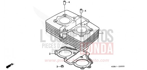 CYLINDRE CA125W de 1998